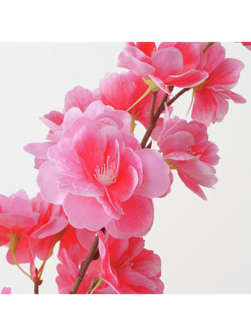 Boltze Dekozweig "Kirschblüte" in Pink/ Braun - (H)83 cm