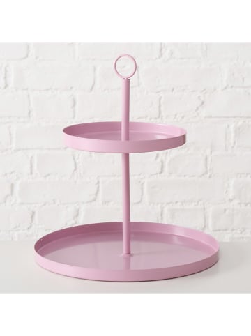 Boltze Etagere "Samina" in Rosa - (H)34 cm