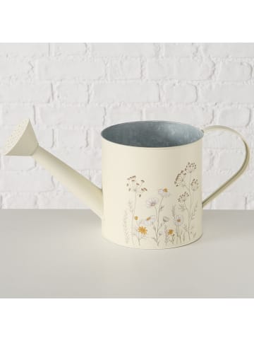 Boltze Gieter "Meadow" crème/geel - (B)36 x (H)17,5 x (T)15,5 cm