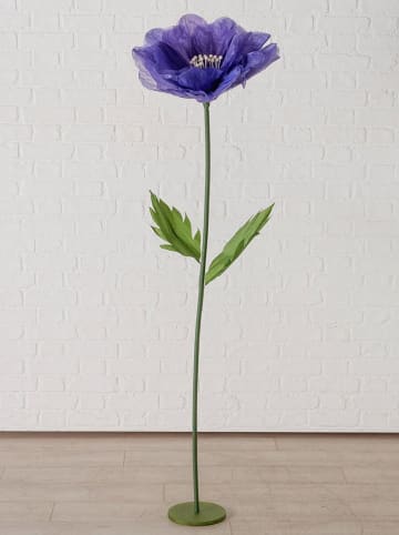 Boltze Dekoaufsteller "Belia" in Blau/ Grün - (H)170 cm