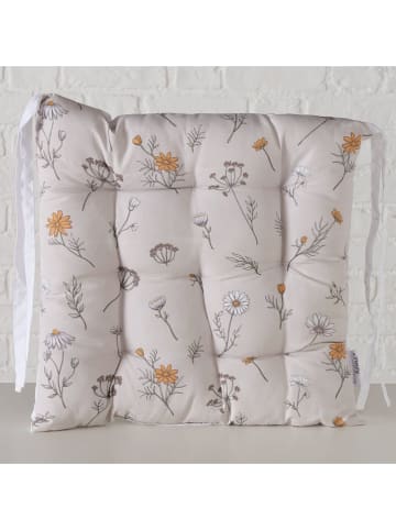 Boltze Zitkussen "Meadow" beige/geel - (L)36 x (B)36 cm