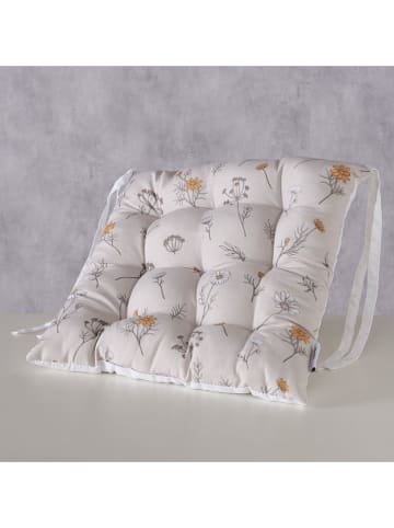 Boltze Poduszka "Meadow" w kolorze beżowo-żółtym do siedzenia - 36 x 36 cm