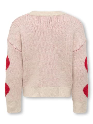 KIDS ONLY Sweter "Naja" w kolorze beżowym