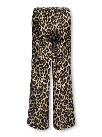 KIDS ONLY Spodnie "Clara" w kolorze brązowym