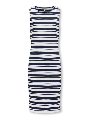 KIDS ONLY Kleid "Belfast" in Schwarz/ Weiß