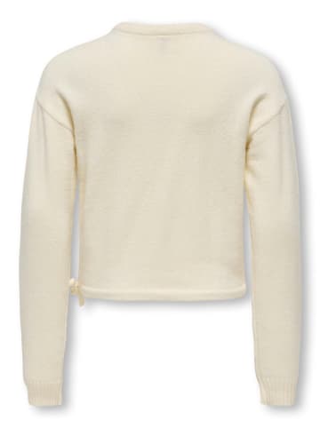 KIDS ONLY Sweter "Katia" w kolorze beżowym