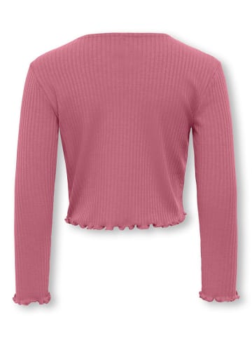 KIDS ONLY Longsleeve "Tella Life" lichtroze