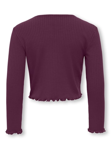 KIDS ONLY Longsleeve "Tella Life" in Lila