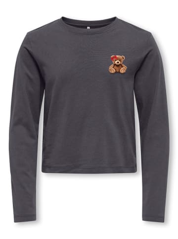 KIDS ONLY Longsleeve "Rex" antraciet