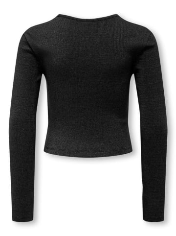 KIDS ONLY Longsleeve "Trinny" in Schwarz
