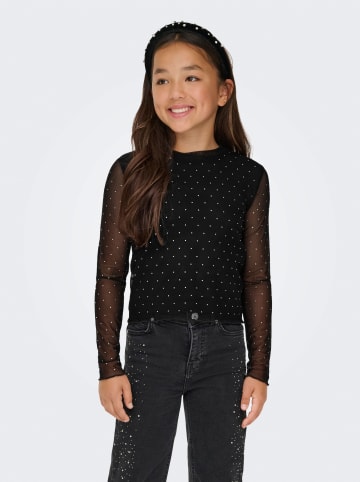 KIDS ONLY Longsleeve "Jada" in Schwarz
