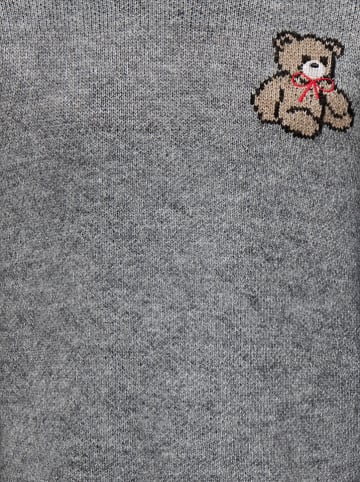 KIDS ONLY Sweter "Teddy" w kolorze szarym