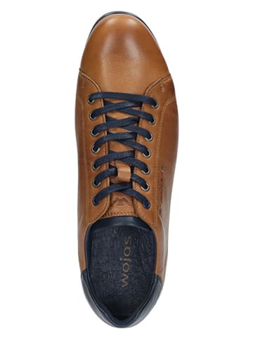 Wojas Leder-Schnürschuhe in Braun