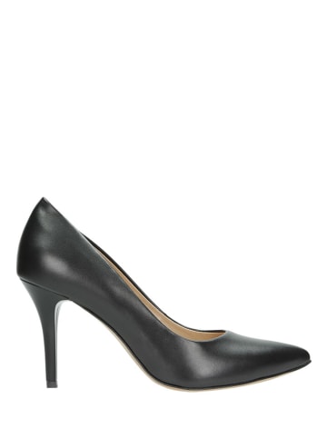 Wojas Leder-Pumps in Schwarz