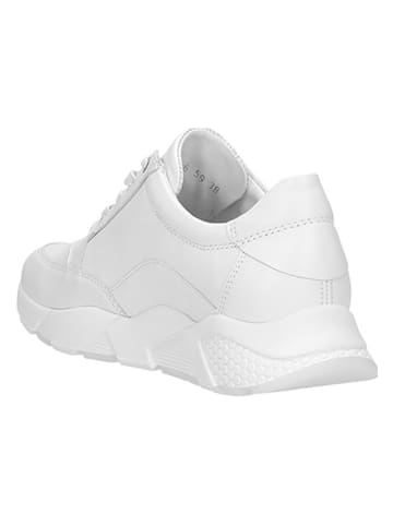 Wojas Leder-Sneakers in Weiß