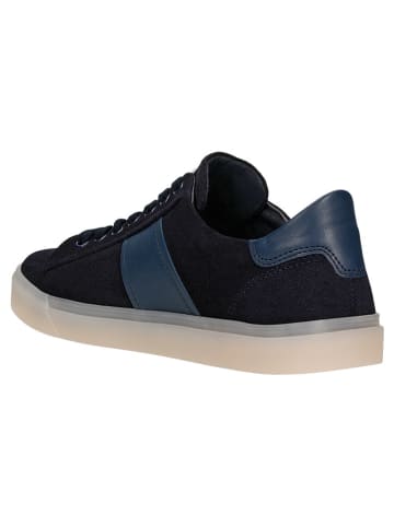 Wojas Skórzane sneakersy w kolorze granatowo-niebieskim