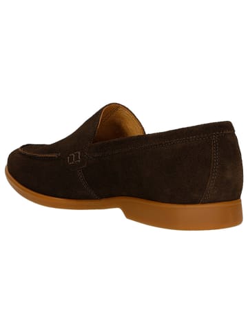 Wojas Leren mocassins bruin