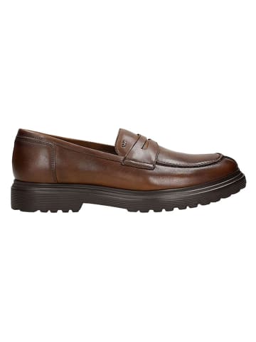 Wojas Leren mocassins bruin