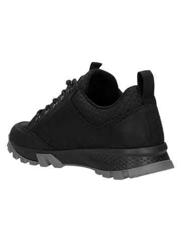Wojas Leren sneakers zwart