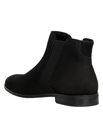 Wojas Leren chelseaboots zwart