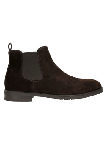 Wojas Leder-Chelsea-Boots in Braun