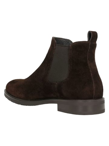 Wojas Leder-Chelsea-Boots in Braun
