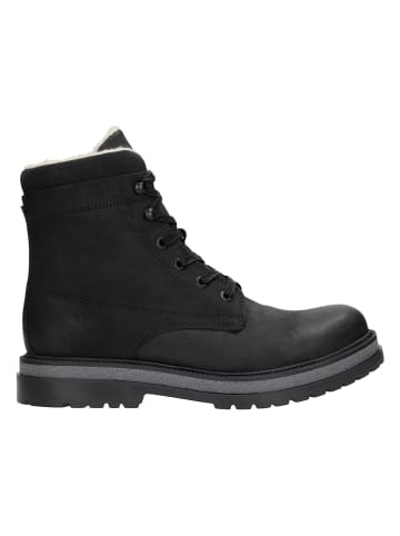 Wojas Leder-Boots in Schwarz