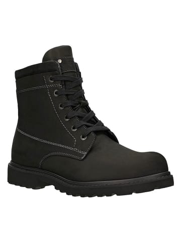 Wojas Leren boots zwart