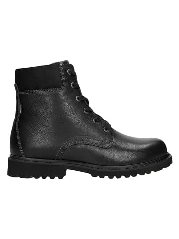 Wojas Leder-Boots in Schwarz