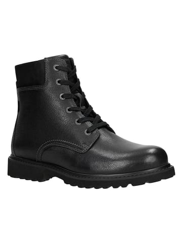 Wojas Leren boots zwart