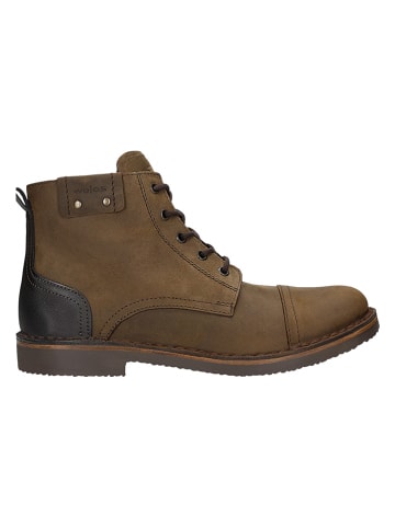 Wojas Leder-Boots in Braun
