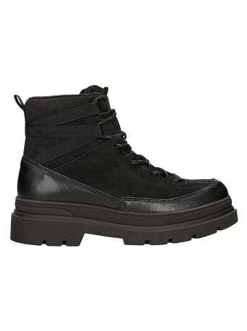 Wojas Leder-Boots in Schwarz