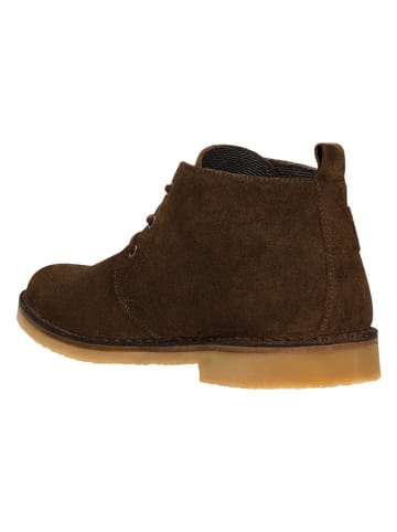 Wojas Leder-Schnürschuhe in Braun