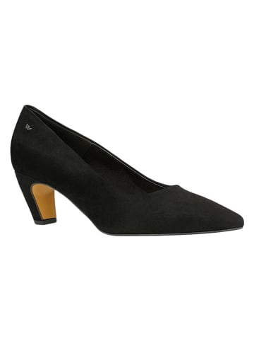 Wojas Leder-Pumps in Schwarz