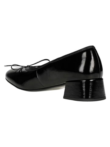 Wojas Leder-Pumps in Schwarz