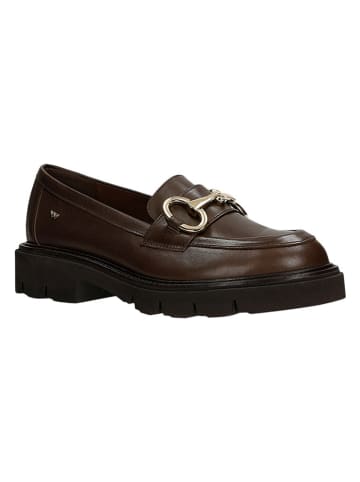 Wojas Leren mocassins bruin