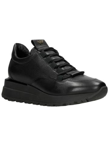 Wojas Skórzane sneakersy w kolorze czarnym