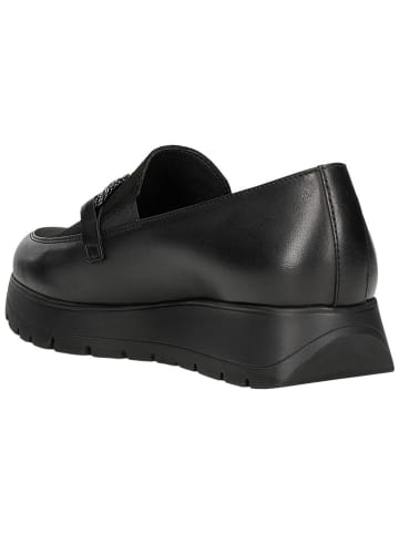 Wojas Skórzane slippersy w kolorze czarnym