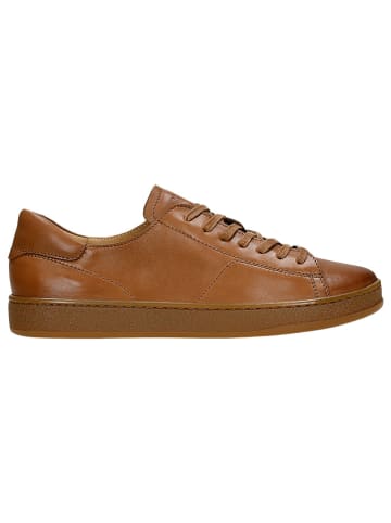 Wojas Leren sneakers lichtbruin