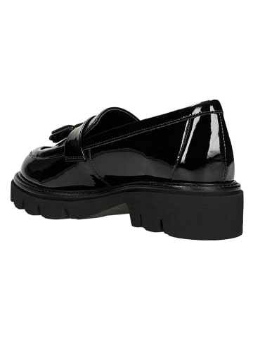 Wojas Leren mocassins zwart