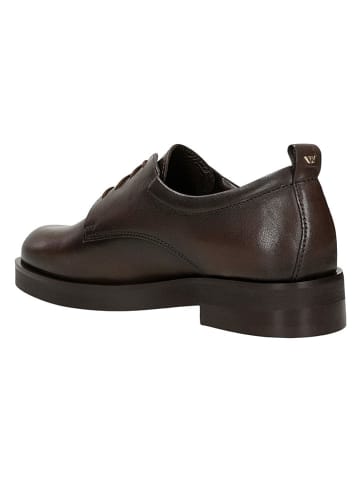 Wojas Leder-Schnürschuhe in Braun
