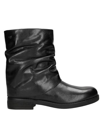 Wojas Leren boots zwart