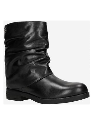 Wojas Leren boots zwart