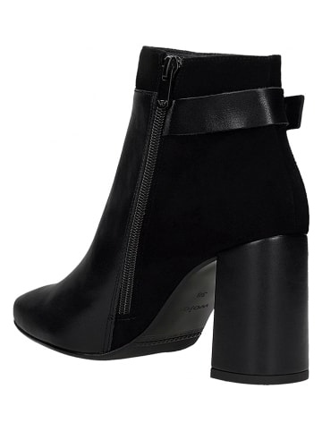 Wojas Leder-Stiefeletten in Schwarz