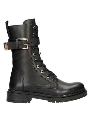 Wojas Leren boots zwart