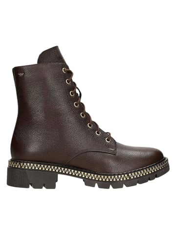 Wojas Leder-Boots in Braun