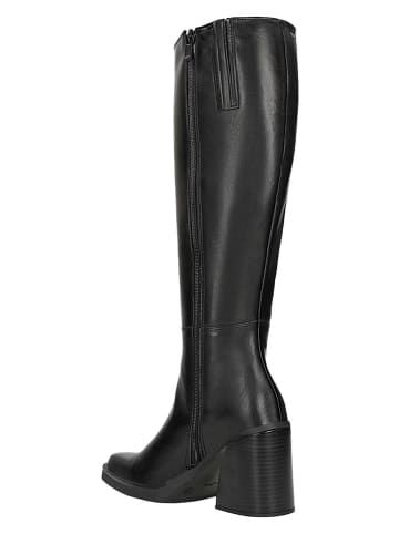 Wojas Leren laarzen zwart