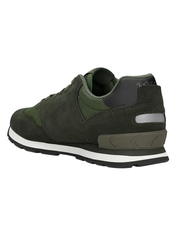 Relaks Leren sneakers kaki