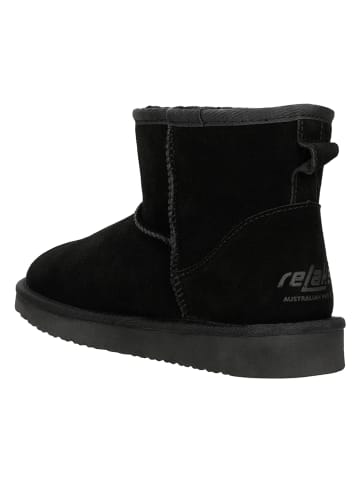 Relaks Leren winterboots zwart