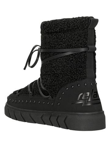 Relaks Leren winterlaarzen zwart